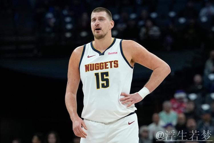 MVP排行榜：约基奇领衔前三 杰伦·布朗挺进前五